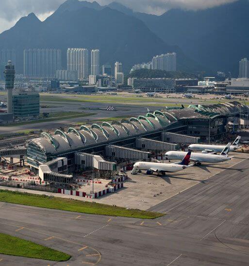 홍콩 공항 이동